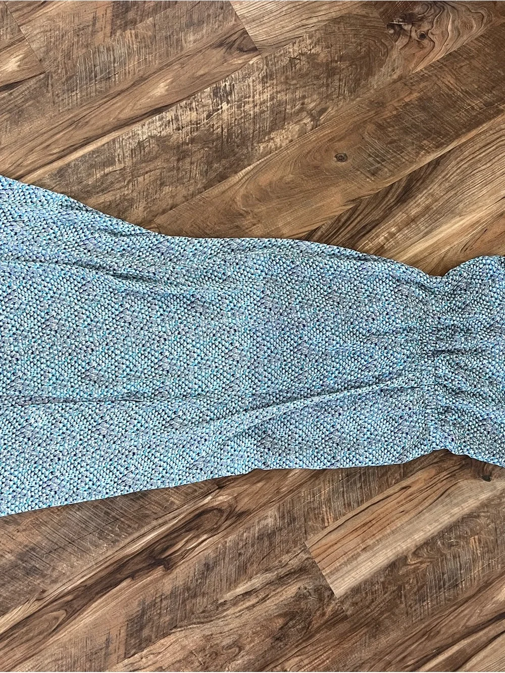 Daisy Fuentes Navy and Teal Printed Dress - Picture 4 of 8